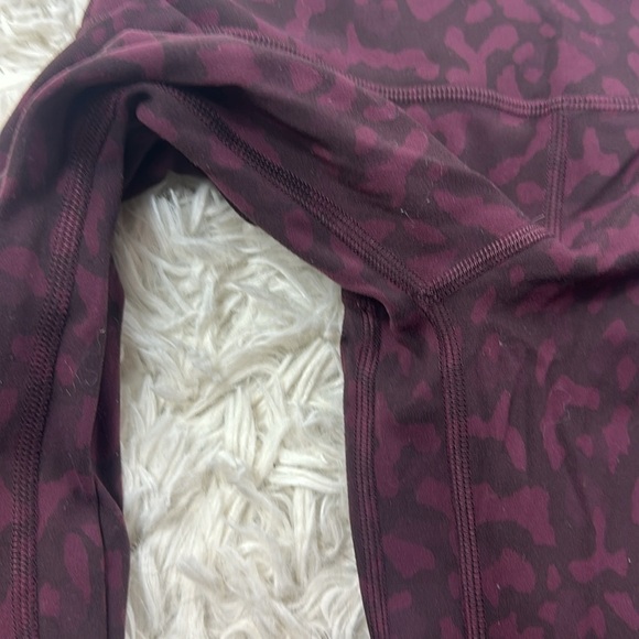 Lululemon Align Crop *21" Formation Camo Dark Adobe Multi - Picture 3 of 5